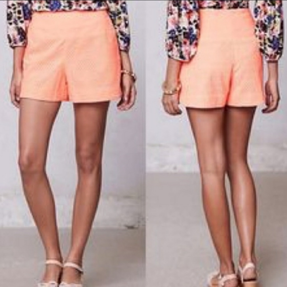 Anthropologie Cartonnier High Waist Shorts